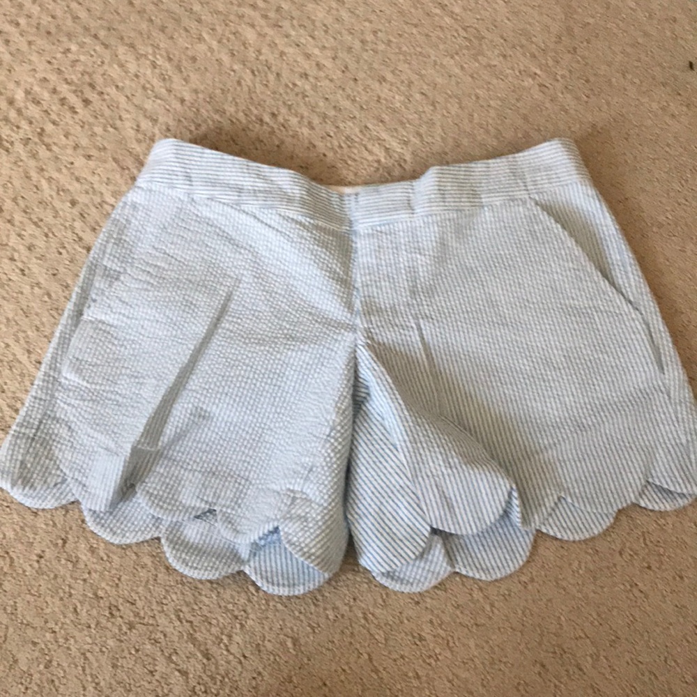 Lilly Pulitzer scalloped shorts